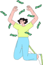 پیش‌نمایش فایل person-satisfied-with-her-salary-and-financial-wealth-10139167 از پک پول