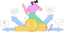 پیش‌نمایش فایل woman-have-problem-with-budget-management-10139155 از پک پول