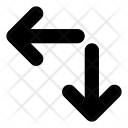 پیش‌نمایش فایل left-down-arrow-vector از پک پیکان ها