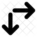پیش‌نمایش فایل right-down-arrow-vector از پک پیکان ها