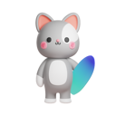 پیش‌نمایش فایل cat-with-surfboard-5401334 از پک تابستان
