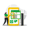 پیش‌نمایش فایل app-developer-working-on-application-development-5917152 از پک توسعه وب و اپلیکیشن