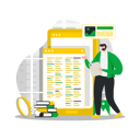 پیش‌نمایش فایل man-working-on-app-development-5917149 از پک توسعه وب و اپلیکیشن