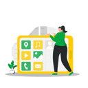 پیش‌نمایش فایل web-designer-working-on-ui-design-5917156 از پک توسعه وب و اپلیکیشن