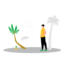 پیش‌نمایش فایل man-enjoying-at-beach-6329066 از پک تعطیلات سفر