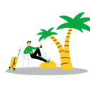 پیش‌نمایش فایل man-enjoying-coffee-while-sitting-on-bench-6329086 از پک تعطیلات سفر