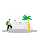 پیش‌نمایش فایل man-trekking-near-mountains-6329067 از پک تعطیلات سفر