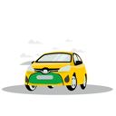 پیش‌نمایش فایل yellow-taxi-6570854 از پک وسایل نقلیه حمل و نقل