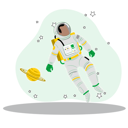 پیش‌نمایش فایل astronaut-6957097 از پک فضا