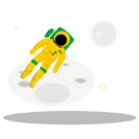 پیش‌نمایش فایل astronaut-in-spacesuit-6957089 از پک فضا