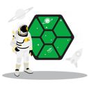 پیش‌نمایش فایل astronaut-standing-6957078 از پک فضا