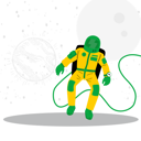 پیش‌نمایش فایل space-traveler-6957087 از پک فضا