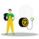 پیش‌نمایش فایل car-tire-repairing-6956834 از پک ابزار | خدمات | ساخت وساز