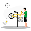 پیش‌نمایش فایل man-repairing-cycle-6956821 از پک ابزار | خدمات | ساخت وساز