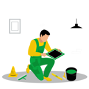 پیش‌نمایش فایل painter-working-6956818 از پک ابزار | خدمات | ساخت وساز