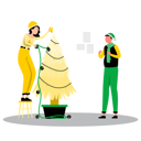 پیش‌نمایش فایل people-decorating-christmas-tree-7265819 از پک کریسمس