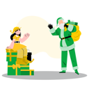 پیش‌نمایش فایل santa-with-gift-bag-7265837 از پک کریسمس
