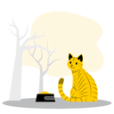 پیش‌نمایش فایل cat-sitting-near-food-7984128 از پک حیوانات خانگی | جانوران | توله سگ