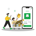 پیش‌نمایش فایل couple-doing-online-shopping-8735446 از پک خرید آنلاین