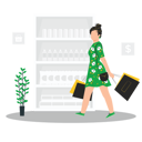 پیش‌نمایش فایل girl-doing-online-shopping-8735438 از پک خرید آنلاین