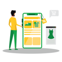 پیش‌نمایش فایل male-doing-online-shopping-8735482 از پک خرید آنلاین