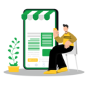 پیش‌نمایش فایل male-doing-online-shopping-8735484 از پک خرید آنلاین