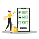پیش‌نمایش فایل online-grocery-shopping-8735449 از پک خرید آنلاین