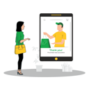 پیش‌نمایش فایل online-shopping-delivery-8735450 از پک خرید آنلاین
