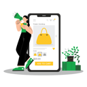 پیش‌نمایش فایل online-shopping-marketing-8735452 از پک خرید آنلاین