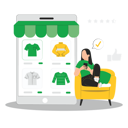 پیش‌نمایش فایل shopping-review-8735464 از پک خرید آنلاین