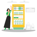 پیش‌نمایش فایل woman-doing-online-shopping-8735475 از پک خرید آنلاین