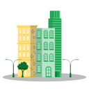 پیش‌نمایش فایل skyline-8997423 از پک ساختمان