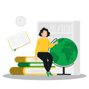 پیش‌نمایش فایل young-girl-studying-geography-8997576 از پک آموزش