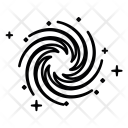 پیش‌نمایش فایل black-hole از پک مجموعه آیکون خط فضا