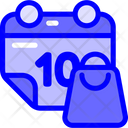 پیش‌نمایش فایل calendar-with-a-shopping-bag-9438360 از پک خرید و تجارت الکترونیک