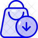 پیش‌نمایش فایل shopping-bag-down-9438351 از پک خرید و تجارت الکترونیک