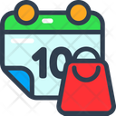 پیش‌نمایش فایل calendar-with-a-shopping-bag-9437742 از پک خرید و تجارت الکترونیک