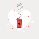 پیش‌نمایش فایل coffee-with-love-3178515 از پک روز ولنتاین