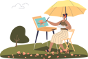 پیش‌نمایش فایل female-painter-drawing-painting-4930754 از پک سرگرمی