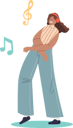 پیش‌نمایش فایل girl-wearing-headphones-listen-music-4930732 از پک سرگرمی