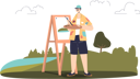 پیش‌نمایش فایل male-artist-painting-landscape-in-open-air-4930751 از پک سرگرمی