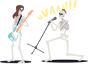 پیش‌نمایش فایل rock-band-for-halloween-4930717 از پک سرگرمی