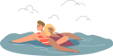 پیش‌نمایش فایل beach-lifeguard-saving-unconscious-woman-drowning-in-sea-4931201 از پک فضای باز