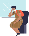 پیش‌نمایش فایل woman-sleeping-while-travelling-by-train-4931798 از پک حمل و نقل