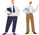 پیش‌نمایش فایل business-conversation-between-company-employees-4930490 از پک کسب و کار