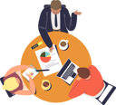 پیش‌نمایش فایل business-team-discussing-project-4930551 از پک کسب و کار