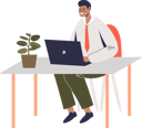 پیش‌نمایش فایل businessman-doing-work-from-home-4930502 از پک کسب و کار