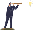 پیش‌نمایش فایل businessman-looking-for-idea-4930491 از پک کسب و کار