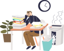 پیش‌نمایش فایل businessman-overworked-with-piles-of-documents-4930538 از پک کسب و کار