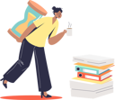پیش‌نمایش فایل businesswoman-working-under-deadline-4930530 از پک کسب و کار